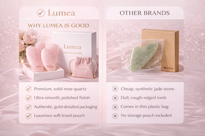 LUMEA™ Rose Quartz Facial Sculptor Kit ✨ Naturally Lift, Sculpt & Glow